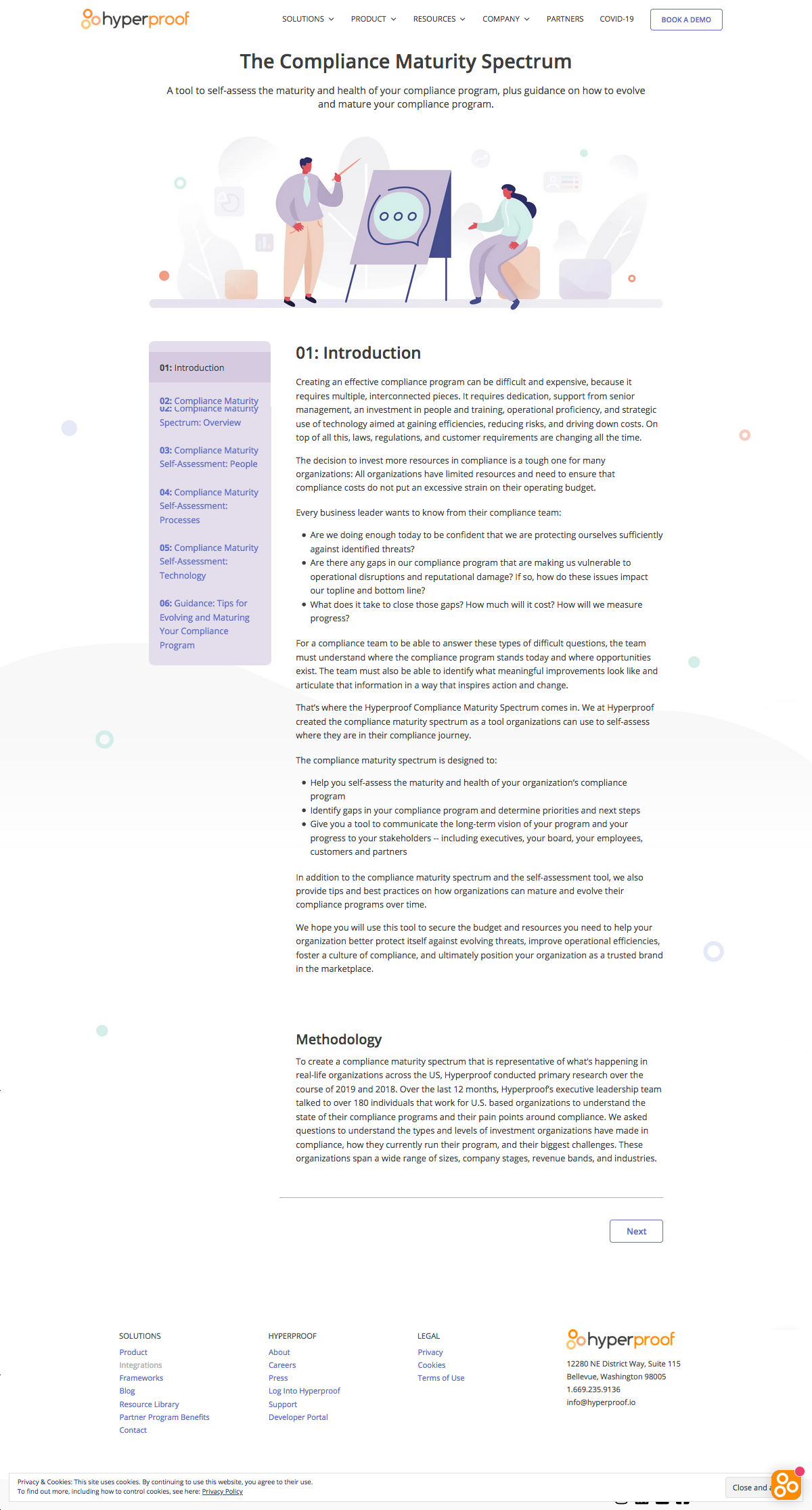 Hyperproof Compliance Maturity Scale